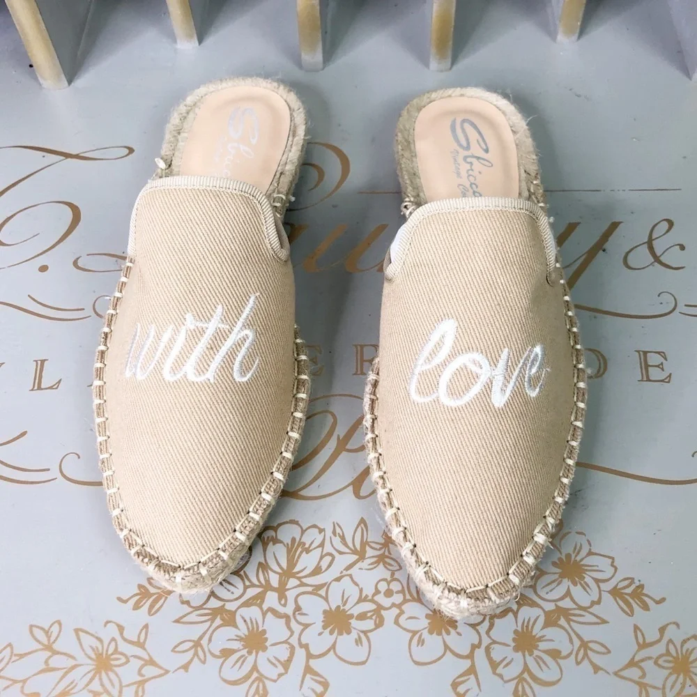 SBICCA vintage collection espadrille mules